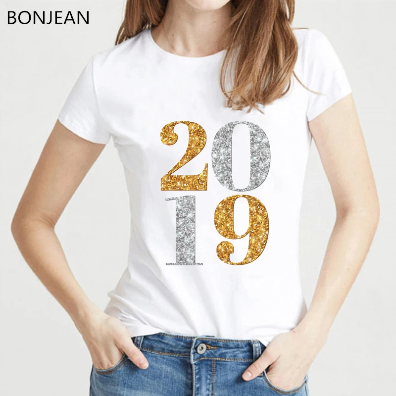 

Fashion t shirt women Harajuku Numbers 2019 printed female t-shirt graphic t shirts punk streetwear camiseta mujer top tee shirt