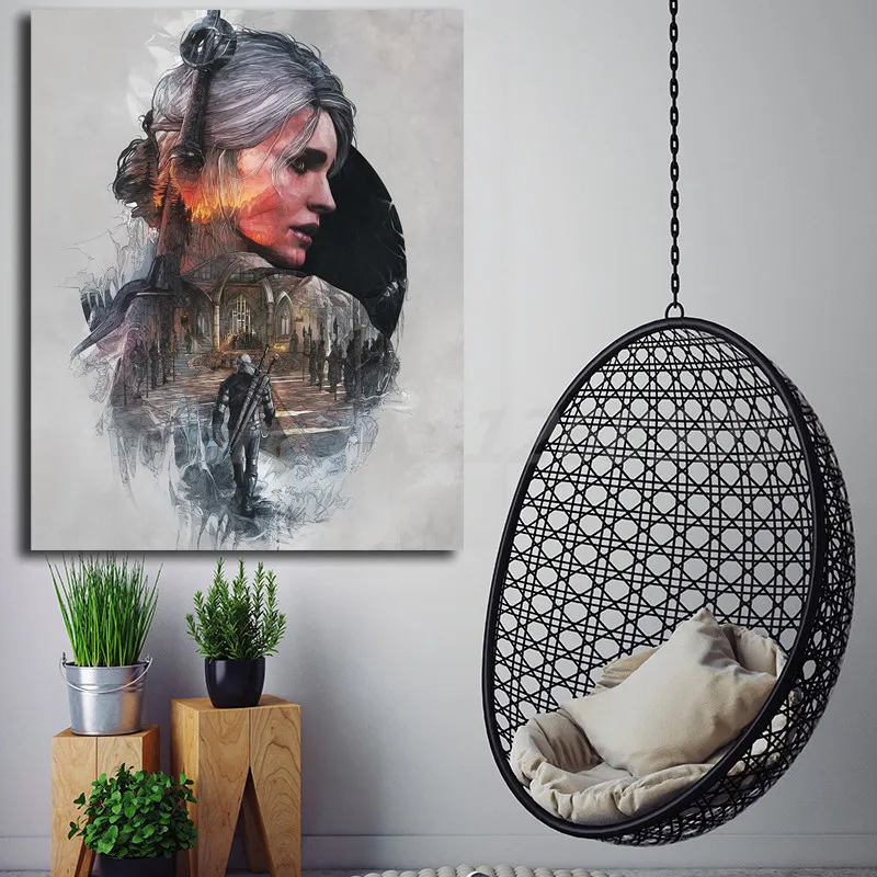 

The Witcher 3 Wild Hunt Steelbook HD Wall Art Canvas Posters Prints Painting Wall Pictures For Office Living Room Home Decor