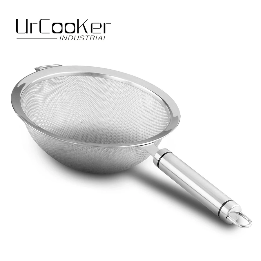 Urcooker Fine Mesh Stainless Steel Strainers,Soya bean milk juice