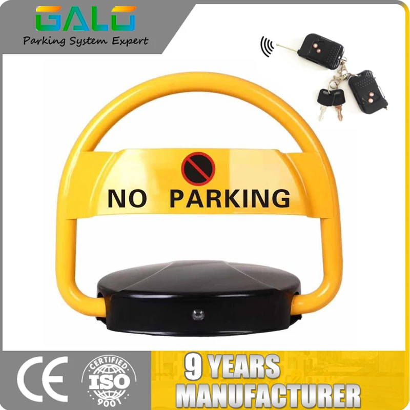 

Automatic car parking space lock Private parking space lock position