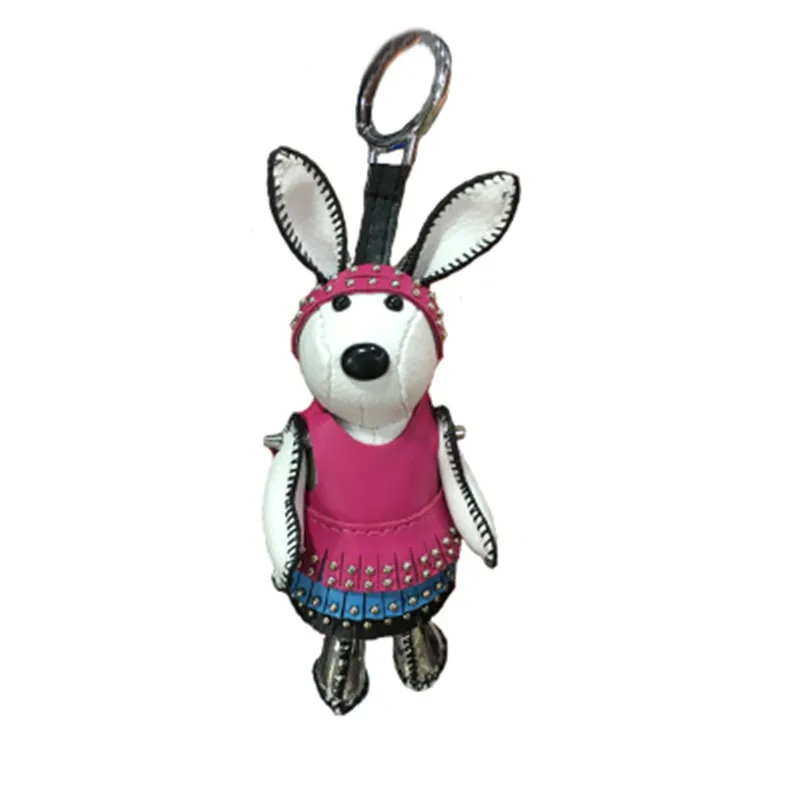 

2018 Obag Handles Bags Pendant Cool Capes Space Rabbit Leather Skirt Bag Ornaments Unisex Package Accessories Free Shipping
