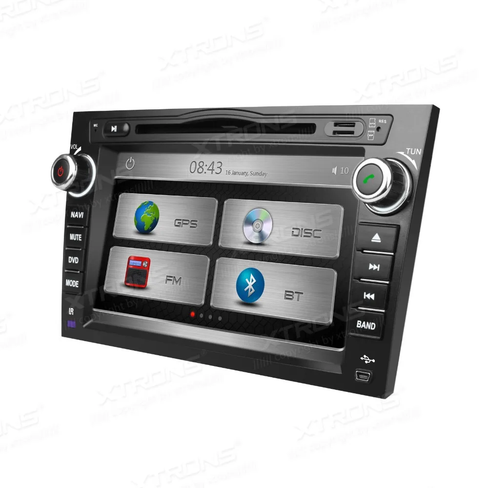 Perfect 8" 2din HD Touch Screen car stereo DVD Player With GPS Navigation For Honda CRV with Bluetooth USB SD FM wifi 3G Ipod Aux 2