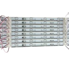 Светодиодные модули для подсветки вывесок Nichia 3030, широкоугольные светодиодные полосы для световых вывесок