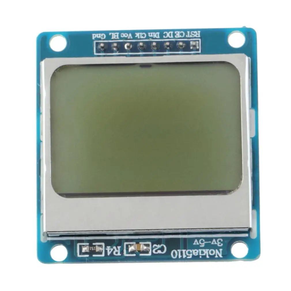 

High Quality 84*48 84x84 LCD Module blue backlight adapter PCB for Nokia 5110 for Arduino