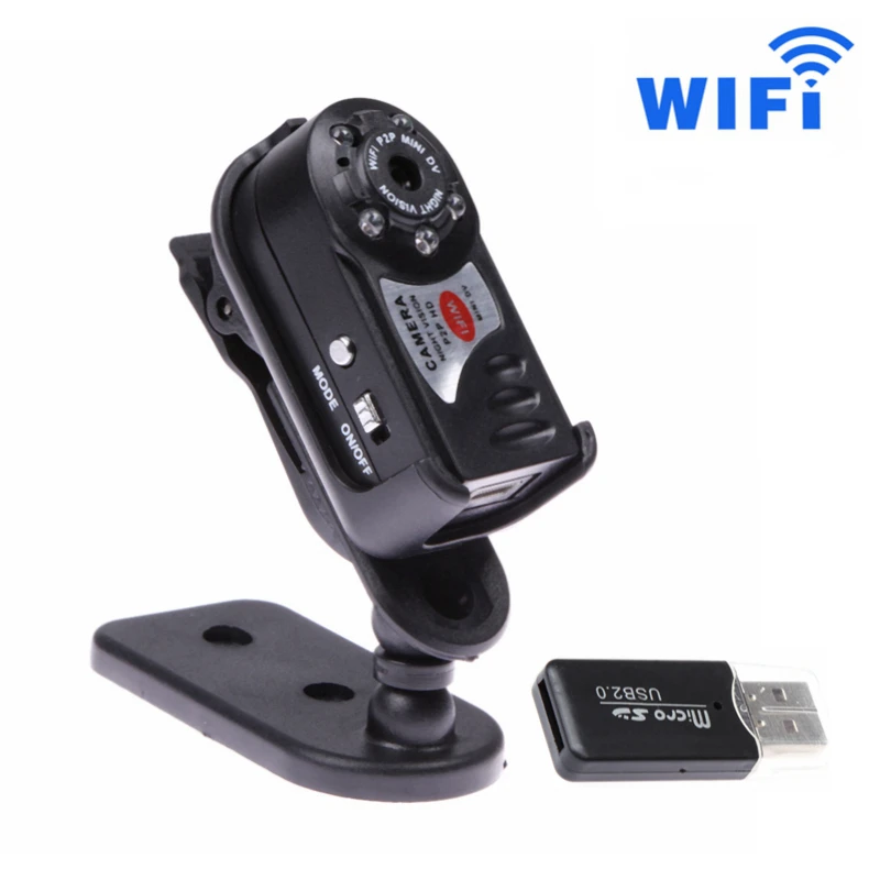 Mini WiFi P2P Car DVR Upgrade 720P DV Wireless Car IP font b Camera b font