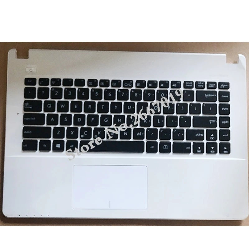 Replacement for ASUS X450 X450V X450VB X450VC X450C X450E X450C X450CA X450CC X450CP X450VC X450VP Series Laptop English Keyboard New US Black Keyboard Without Frame