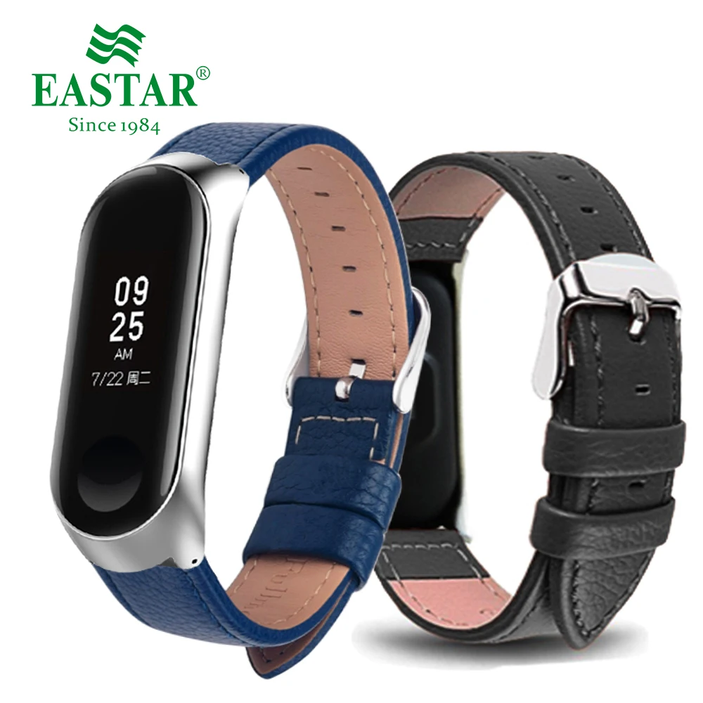 Eastar Colorful Leather Smart Watch Band For Xiaomi Mi