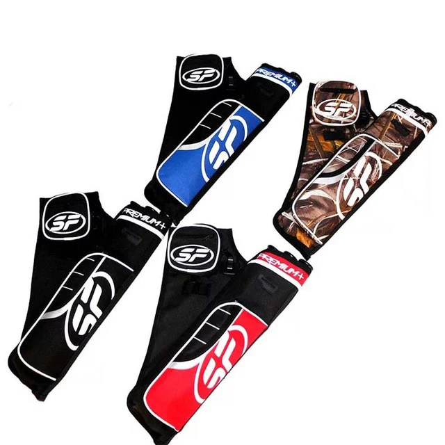 Archery Arrow Quiver 3 Tubes Adjustable Belt Back Quiver Arrow Bag for Compound Bow and Arrows Outdoor Archery Hunting