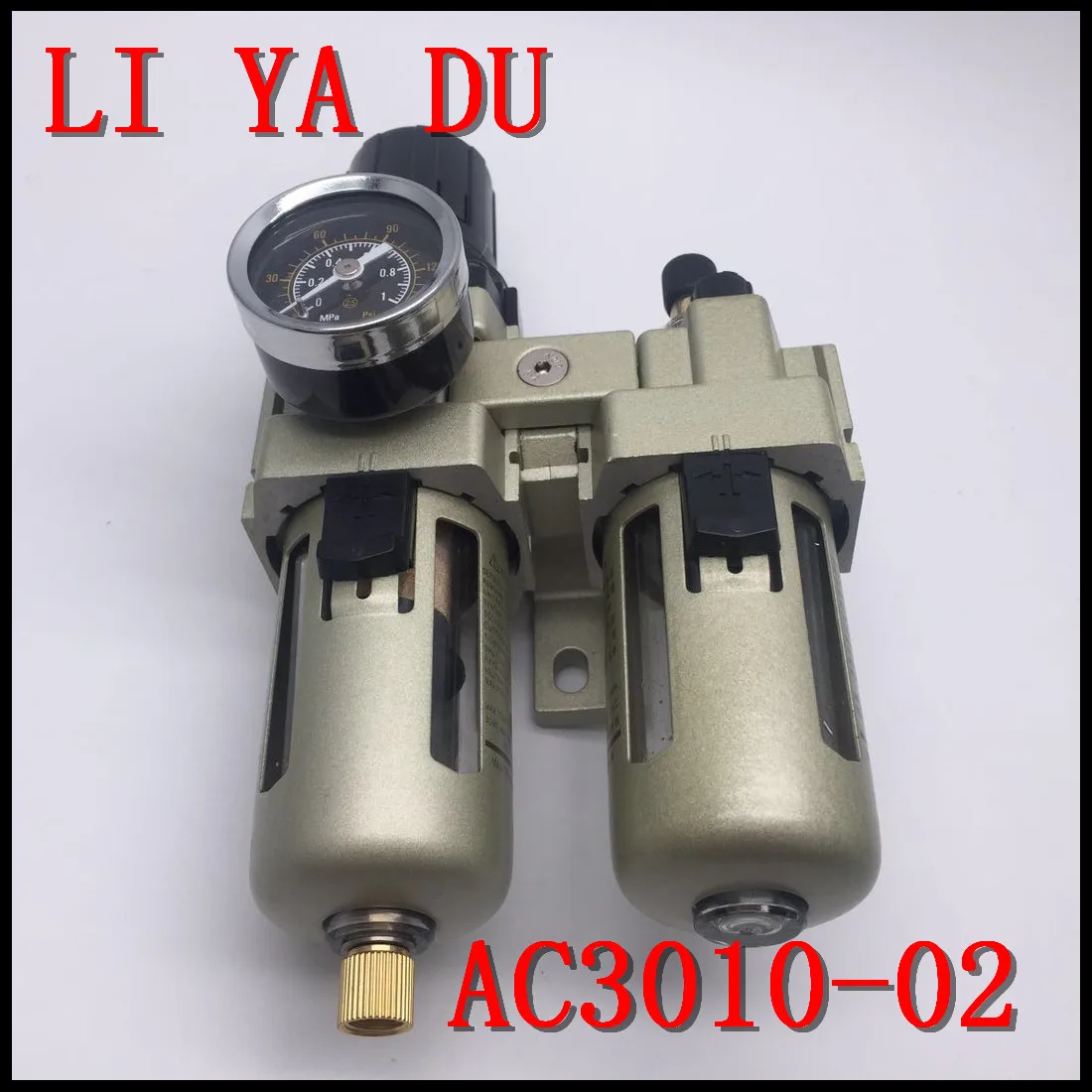 

AC3010-02 Oil and water separator filters Air compressor regulating valve Two air filters AW3000-02+AL3000-02