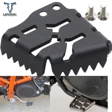Special Price Motorcycle Accessories Rear Brake Pedal Extension Lever Step Plate Tip Side Stand Enlarge For KTM 990 Adventure R 2006-2013 2008