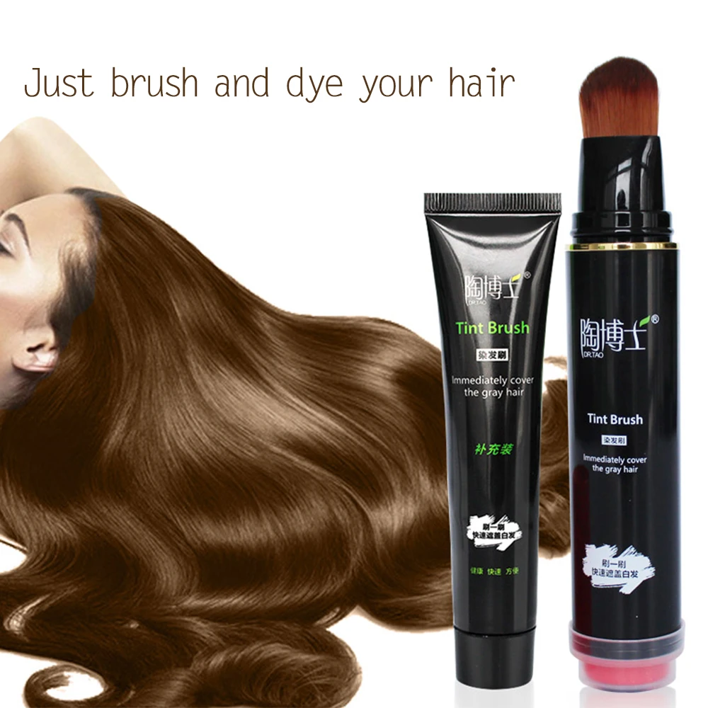 Disposable Black Brown Personal Diy Fast Dyeing Hair Dye Pen