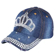 Высококачественная Новая модная Корона, украшенная стразами детские бейсболки, брендовые популярные красивые бейсболки для мальчиков и девочек