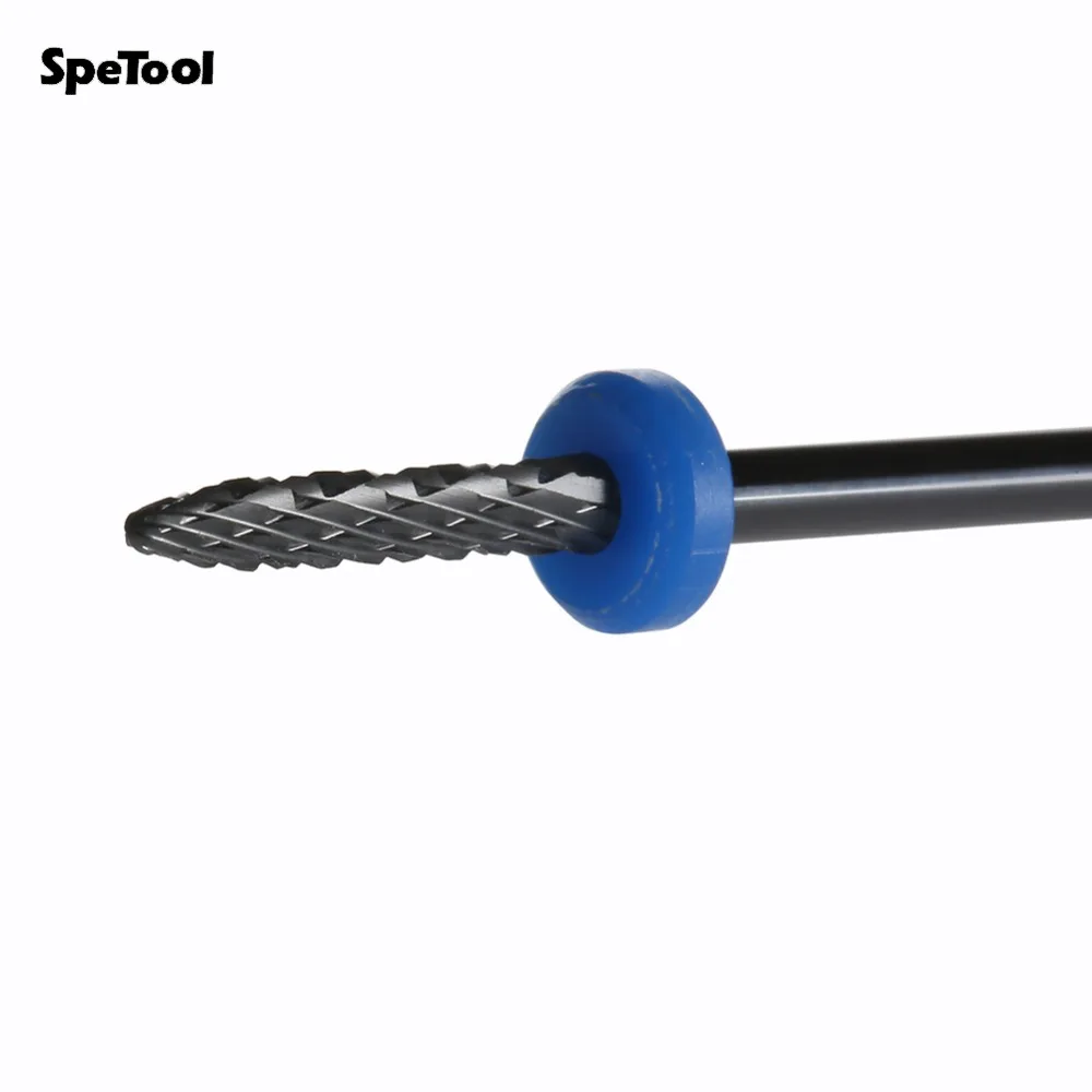 SpeTool черная керамическая дрель для ногтей сверла поворотные заусенцы вращающиеся боры для профессионального электрического пилка для ногтей Маникюр Педикюр стоматологический