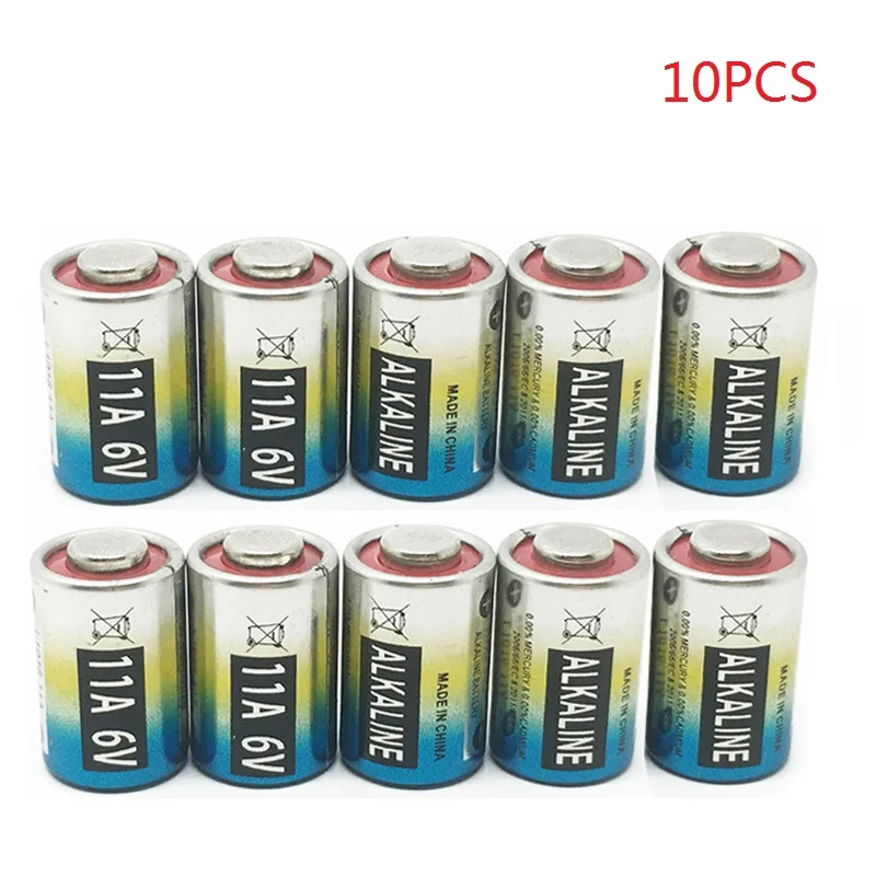 

10pcs/lot 11A 6V Primary Dry Batteries L1016 Alkaline Car Key Remote Battery