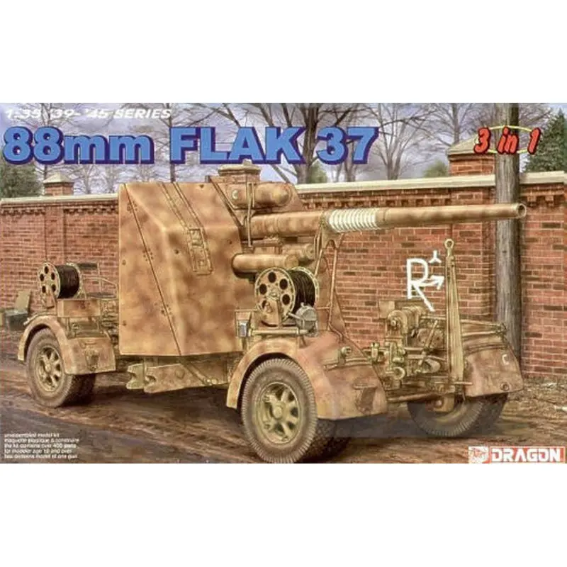 Набор моделей DRAGON 6287 1/35 88 мм Flak 37 Scale|Наборы для сборки моделей| |
