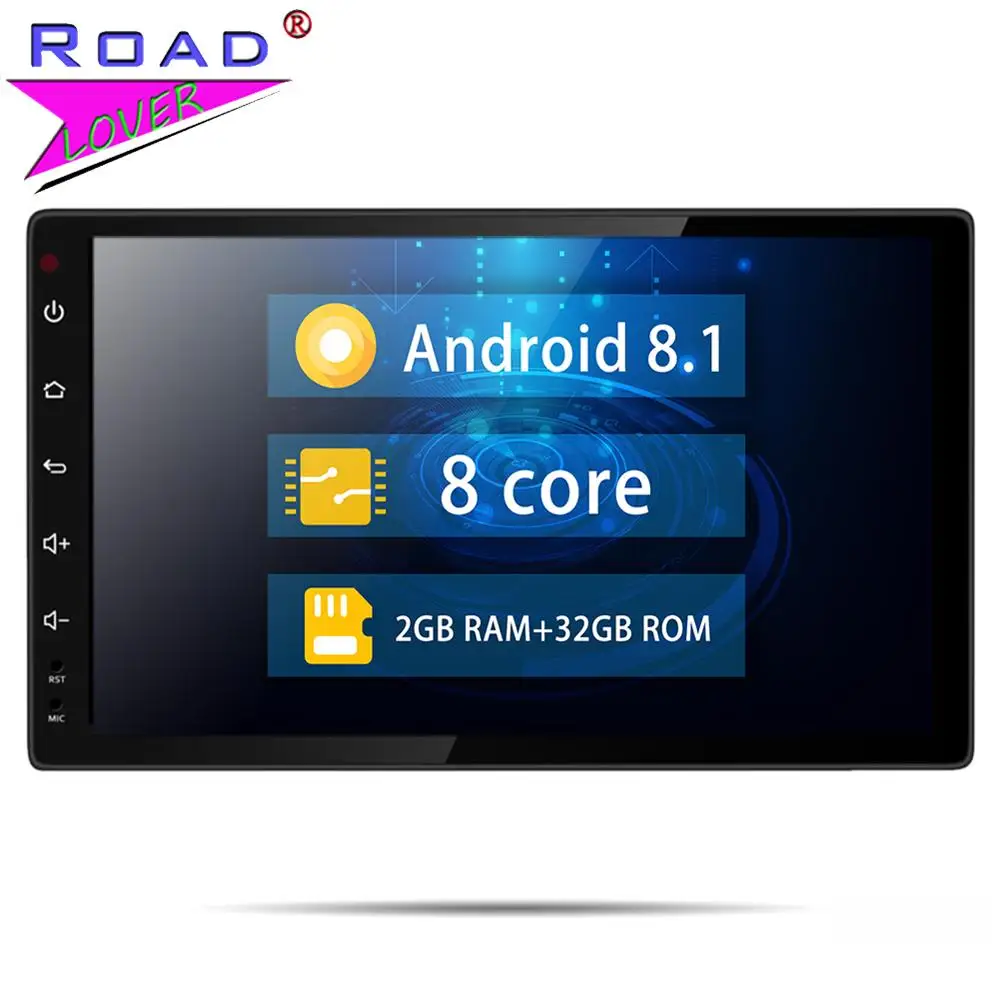 

Head Unit Android 8.1 Car Radio Player For Toyota Hilux 2016 Stereo GPS Navigation Auto 2 Din Autoradio 2G+32G For Toyota Hilux