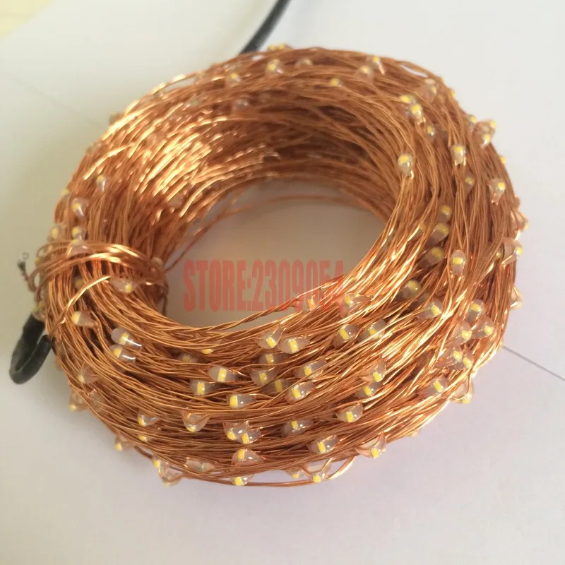 Гирлянда с диммером и USB 33 фута 10 м 100 светодиодов 5 В|light copper wire|10m 100ledwhite fairy lights |