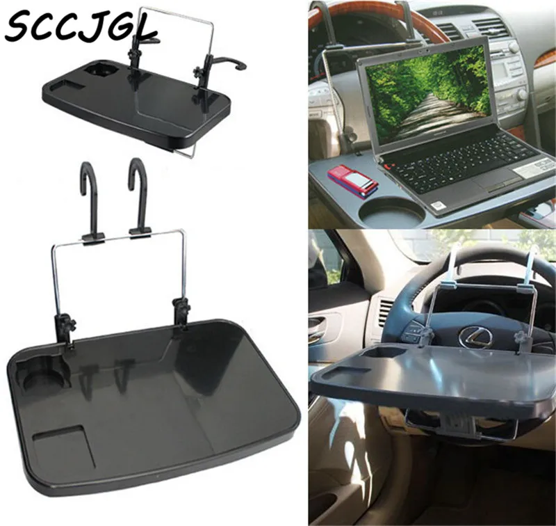 

Guaranteed 100% Car Auto Laptop Tablet PC For iPad Mount Stand Holder Desk Table Drink Food Cup Tray Free Shipping Wholesale