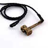 1pc Men's Handmade hammer leather Viking bracelet ► Photo 3/4