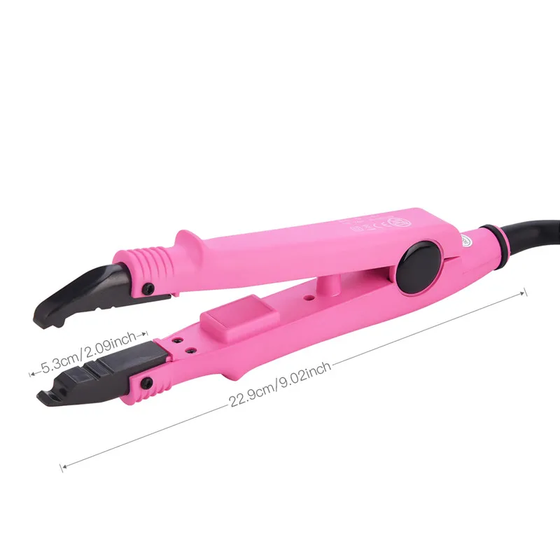 Professional Hair Extension Iron Fusion Heat Iron Wand Connector 2 Adjustable Temperature Hair Extension Wig Tool Barber Salon38