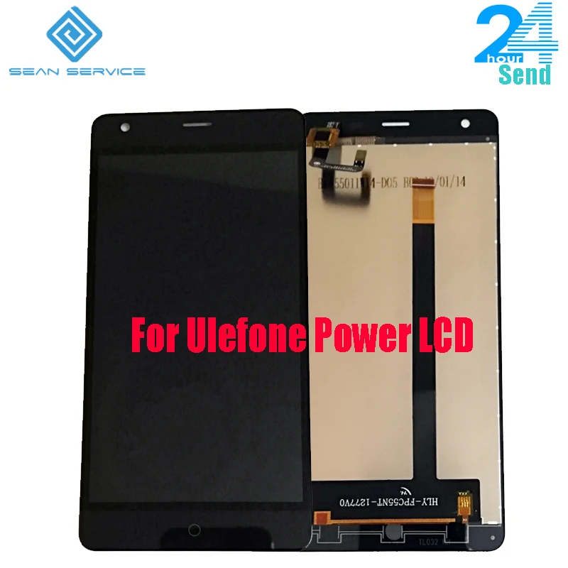Original Ulefone Power LCD Display Digitizer + Touch Screen Replace Assemblely + tools for Ulefone Power 5.5''