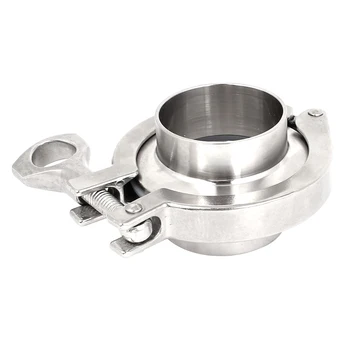 

Best price 1.77-inch Tri Clamp 304 Stainless Steel Sanitary Pipe Ferrules Gasket Set