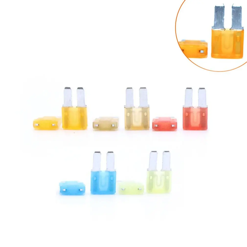 

Mini Size Long Leg Blade Fuses Zinc Alloy Auto Car Truck Fuse Assortment Kit With Electric Appliance Set