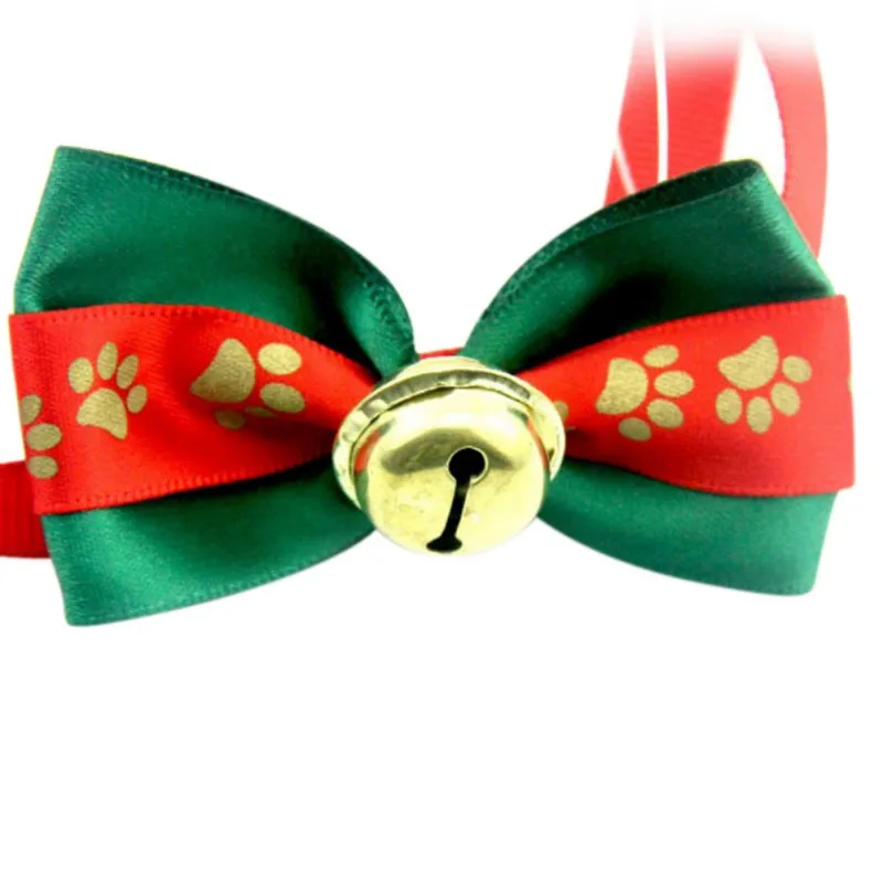 Рождественский галстук-бабочка для собак и кошек, Лидер продаж, галстук для собак, Свадебные Рождественские аксессуары - Цвет: 2