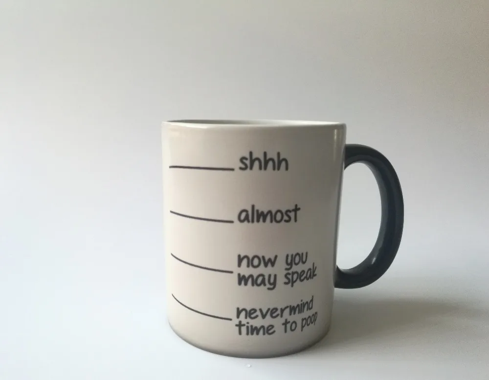 Mug Shhh Almost Now You May Speak Cup Coffee Mugs Tea Heat Mug Shhh Almost Now You May Speak Cup Coffee Mugs Tea Heat Reveal Cold Hot Sensitive Cups Changing Color In From Home Garden