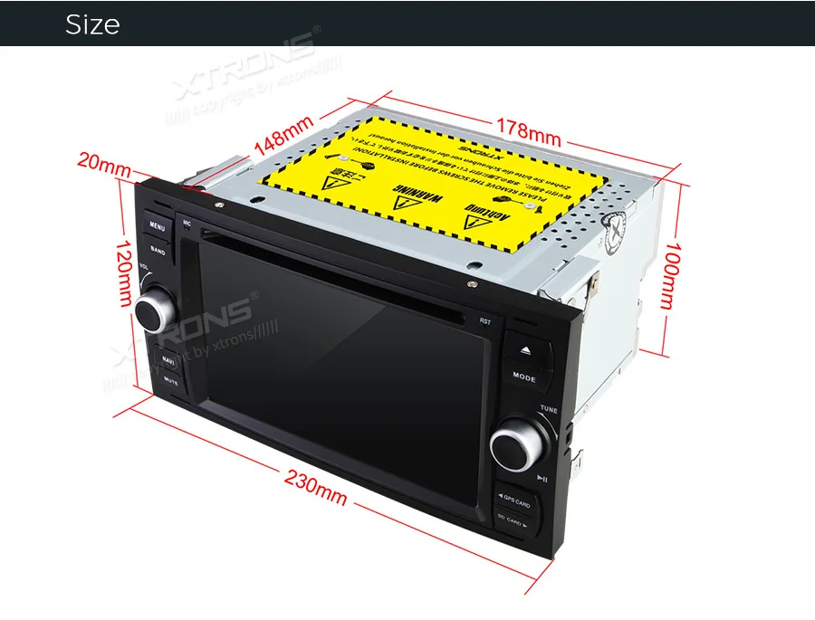 Best XTRONS 7" Android 8.1 Car Stereo DVD Player Radio GPS Navigation WIFI TPMS for FORD Focus II C-Max 2005 2006 2007 Fusion Transit 22