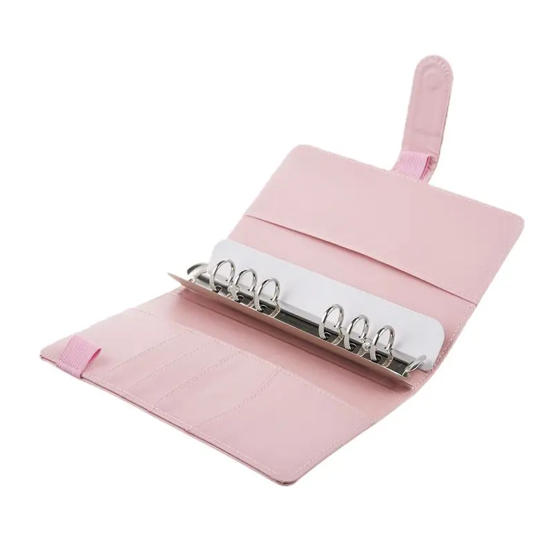 leather spiral notebook Original office person binder weekly planner/agenda organizer Cute ring diary stationery A5 A6 (pink) 19 leather spiral notebook Original office person binder weekly planner/agenda organizer Cute ring diary stationery A5 A6 (pink) 19
