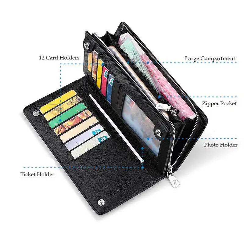 2019 wallet male genuine Leather Luxury Brand Men Zipper Wallets Long Men Purse Clutch Business Wallet WILLIAMPOLO 219 2019 wallet male genuine Leather Luxury Brand Men Zipper Wallets Long Men Purse Clutch Business Wallet WILLIAMPOLO 219