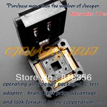 100% NEW TQFP208 QFP208 IC Socket IC51-2084-1052-55 Clamshell types IC Test socket adapter