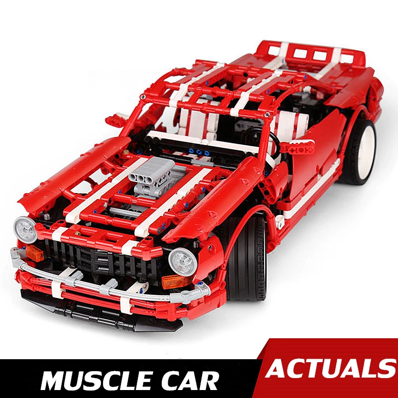 

Muscle Car Kits Model Set 2000pcs Technic blocks MOC Building Blocks technic Bricks Toys For Children As Birthday Gifts