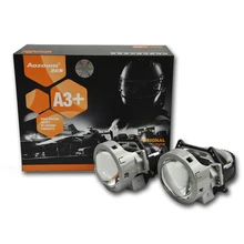 Aozoom светодиодный Би проектор объектив, балласт внутри, 2 шт 35 Вт 3200LM 5500k 3,0 дюйма