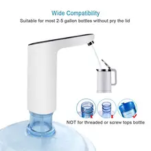 Новая бутылка с насосом, автоматический питьевой портативный Электрический диспенсер для воды, переключатель бутылок для дома, кухни, офиса, путешествий