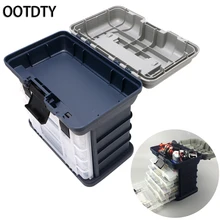 OOTDTY рыболовные аксессуары 5 слоев рыболовные снасти коробка пластиковая ручка рыболовные коробки инструменты для ловли карпа заказная почта