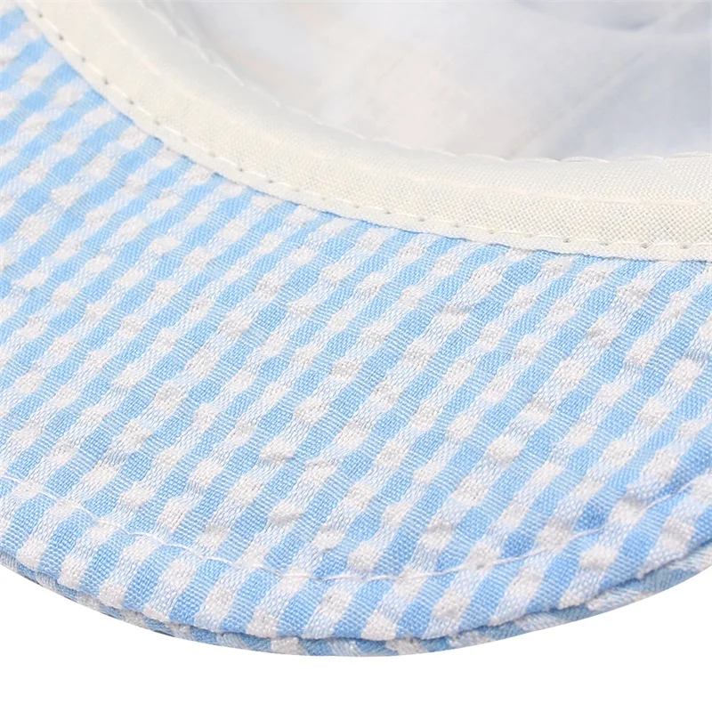 Casual Plaid Baby Cap Cotton Baby Boys Hat Rabbit Ears Baby Hat For Girls Cute Cat Sun Hat Spring Summer New Baby Boy Clothing (38)