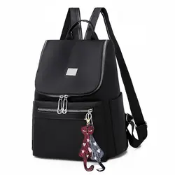 Модный женский Оксфордский рюкзак в консервативном стиле, повседневные дорожные сумки на плечо, Однотонный женский рюкзак, школьная сумка