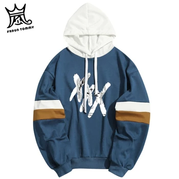 

FRDUN TOMMY XXXtentacion hoodies K-pop Women Hoodies Sweatshirts Female Color spellers Hoodie Hip Hop girl boy Sweatshirt Clothe