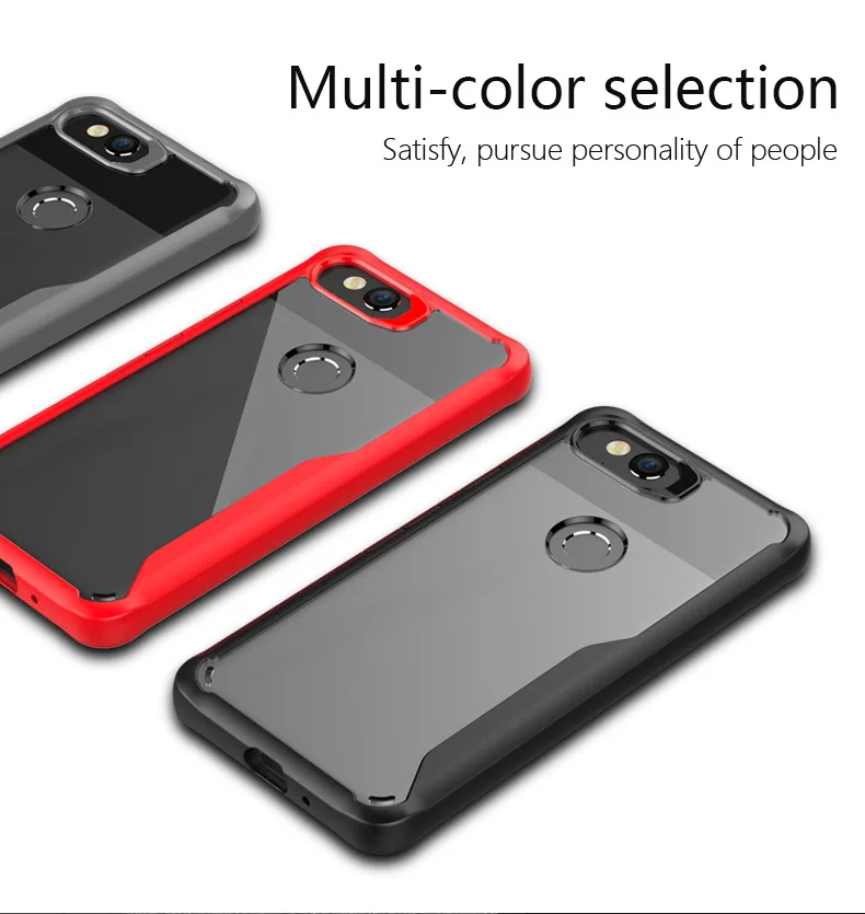 

Phone Cases For Google Pixel 2 2XL Case Silicone Cover For Google pixel3 3xl Coque Transparent Back Cover Case Funda