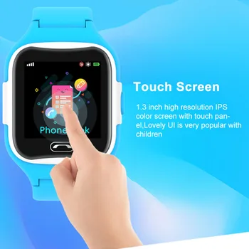 

KINYO OLED Smart watch Micro SIM card history track smart watches 3 family number calling remote shutter down unique Kids watch