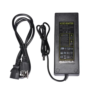 

Adapter DC 12V 10A 120W 50/60Hz Power Supply Adapter With EU US AU UK Cord Cable For LED Light LCD Monitor CCTV & biqu magician