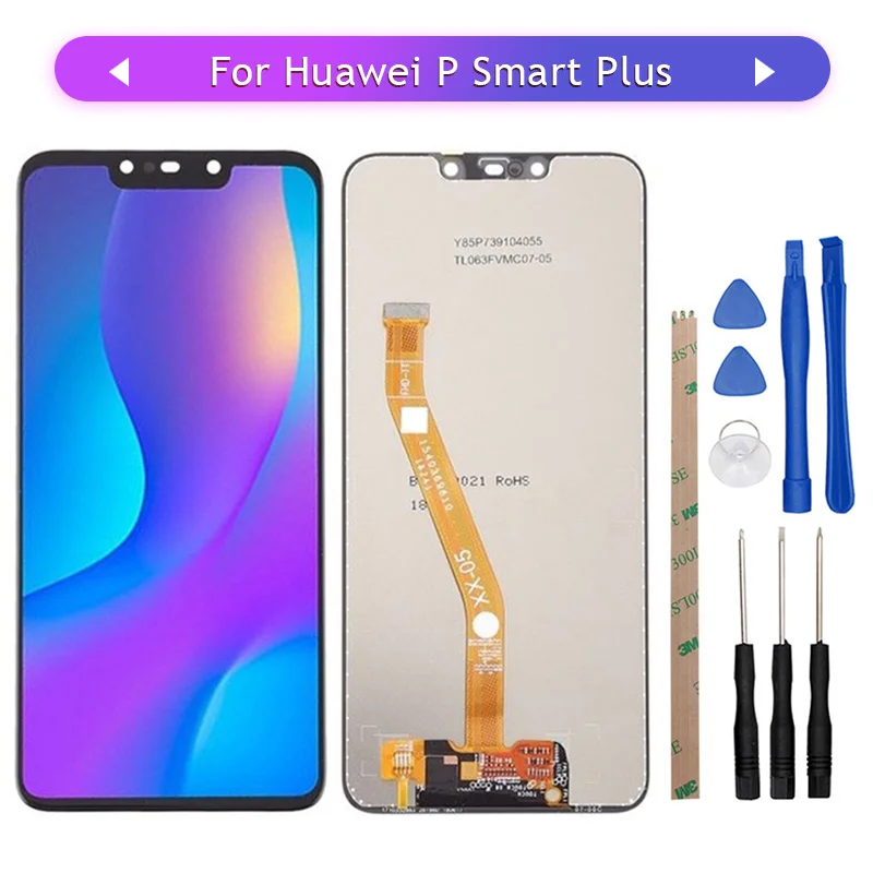

5pcs Full lcd For Huawei P Smart Plus INE-LX1 Nova 3i LCD Display +Touch Screen Assembly Digitizer Complete with free tools