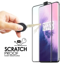 Ultra Thin Protective Film For Oneplus 7 Pro Glass Full Cover Screen Protector Tempered Glass For Oneplus 7 Pro 9H Anti-drop