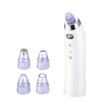 

Dropshipping 4 Suction Heads Electric Blackhead and Pore Remover Suction-Electric Exfoliate Deep Cleansing Blackhead Remover
