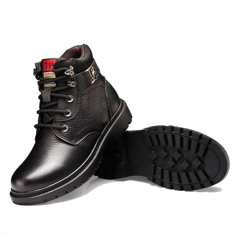 Genuíno Preto Lã Pelúcia Quentes Moda Quente marrom De D' Botas Martin Homens E Yd Sapatos Confortável Prova À ever Neve Dos Água Couro Inverno wxBZ6za