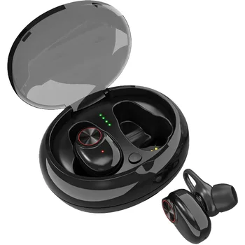 

TWS Bluetooth V5.0 Earphone Stereo Sound V5 True Wireless Headphone with Microphone Hands-free Calling Bluetooth TWS Earphones