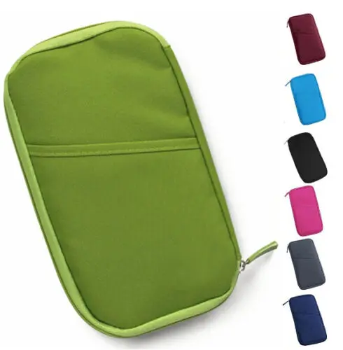 

Hot Wallet Purse Travel Passport Credit ID Card Cash Holder Case Document Bag Organizer Wallet Purse Case Bag Card Holders