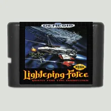 Lighting Force NTSC-USA 16 бит MD игровая карта для sega Mega Drive для Genesis